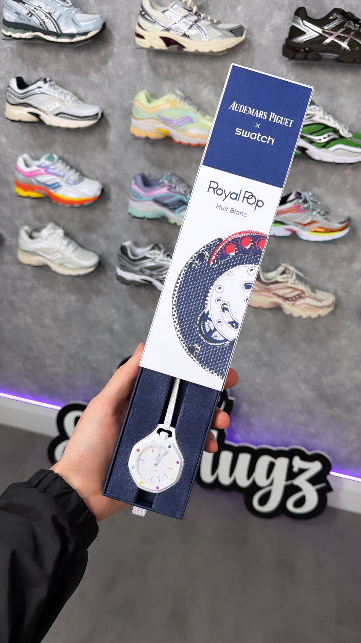 SWATCH X AP ‘Huit Blanc’