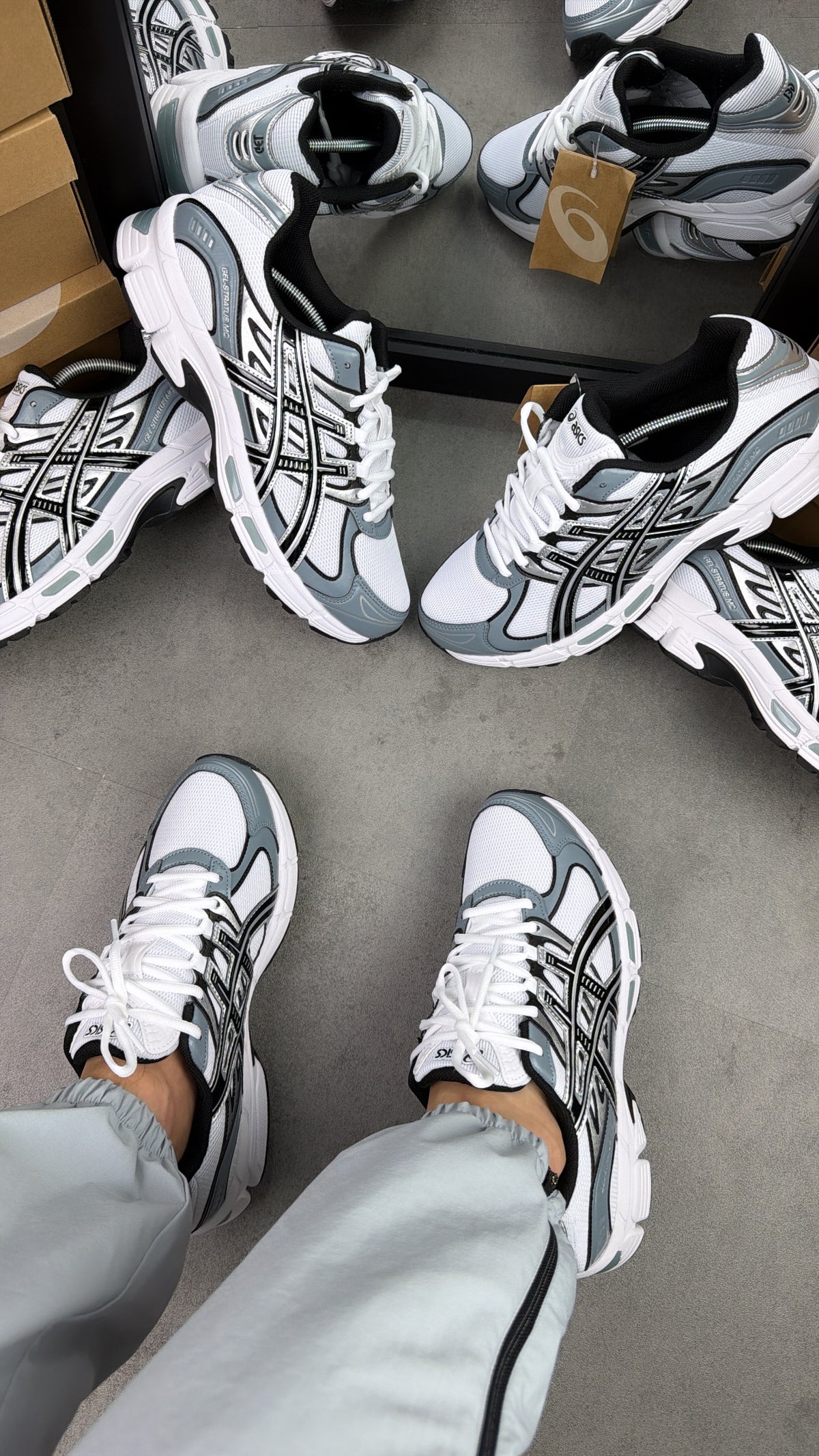 ASIC Gel-Stratus MC ‘Blue White’
