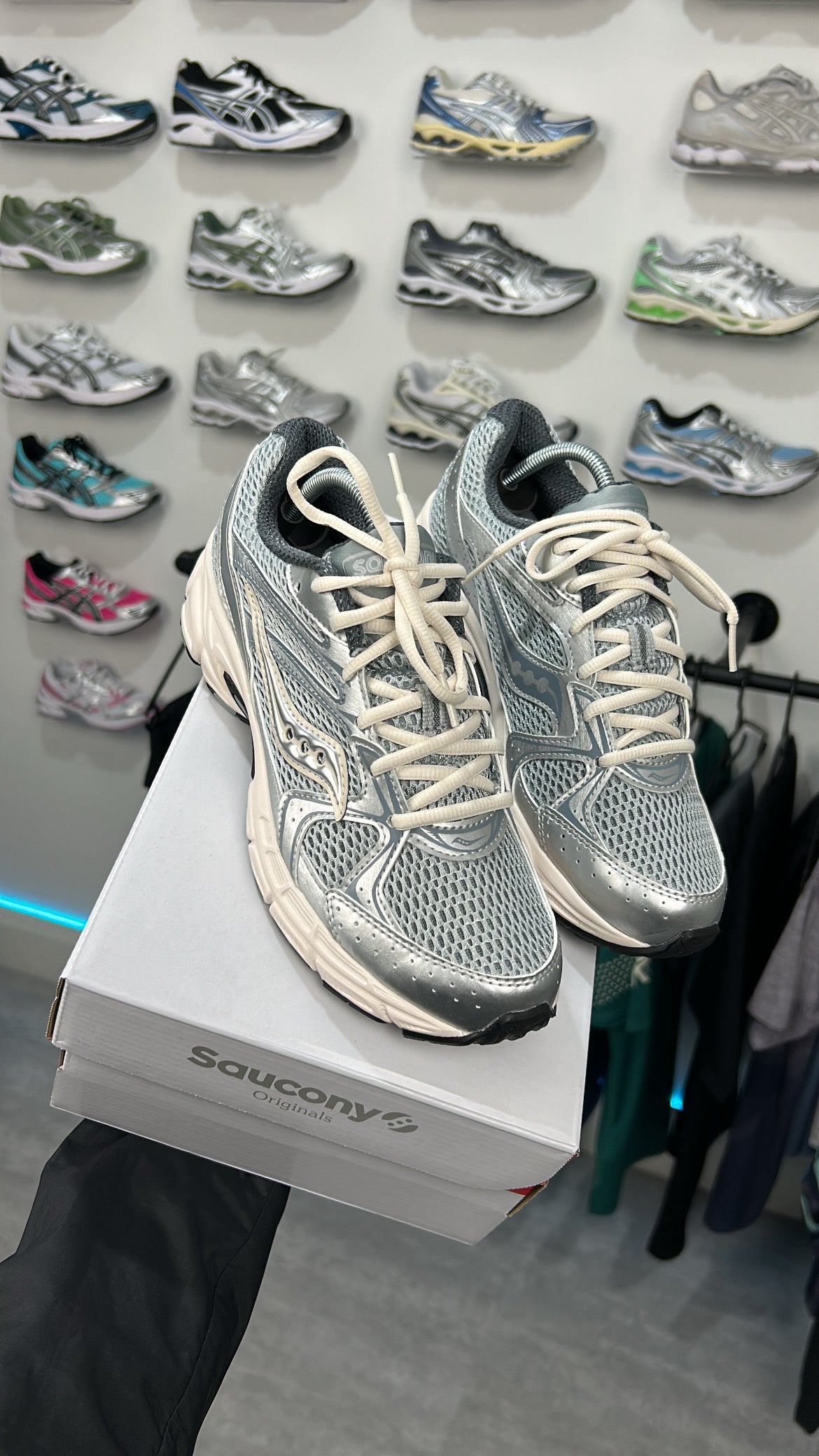 Saucony Ride Millennium ‘Silver Grey’