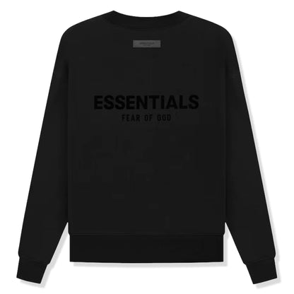 Fear of God ‘Essentials’ Black Crewneck Jumper