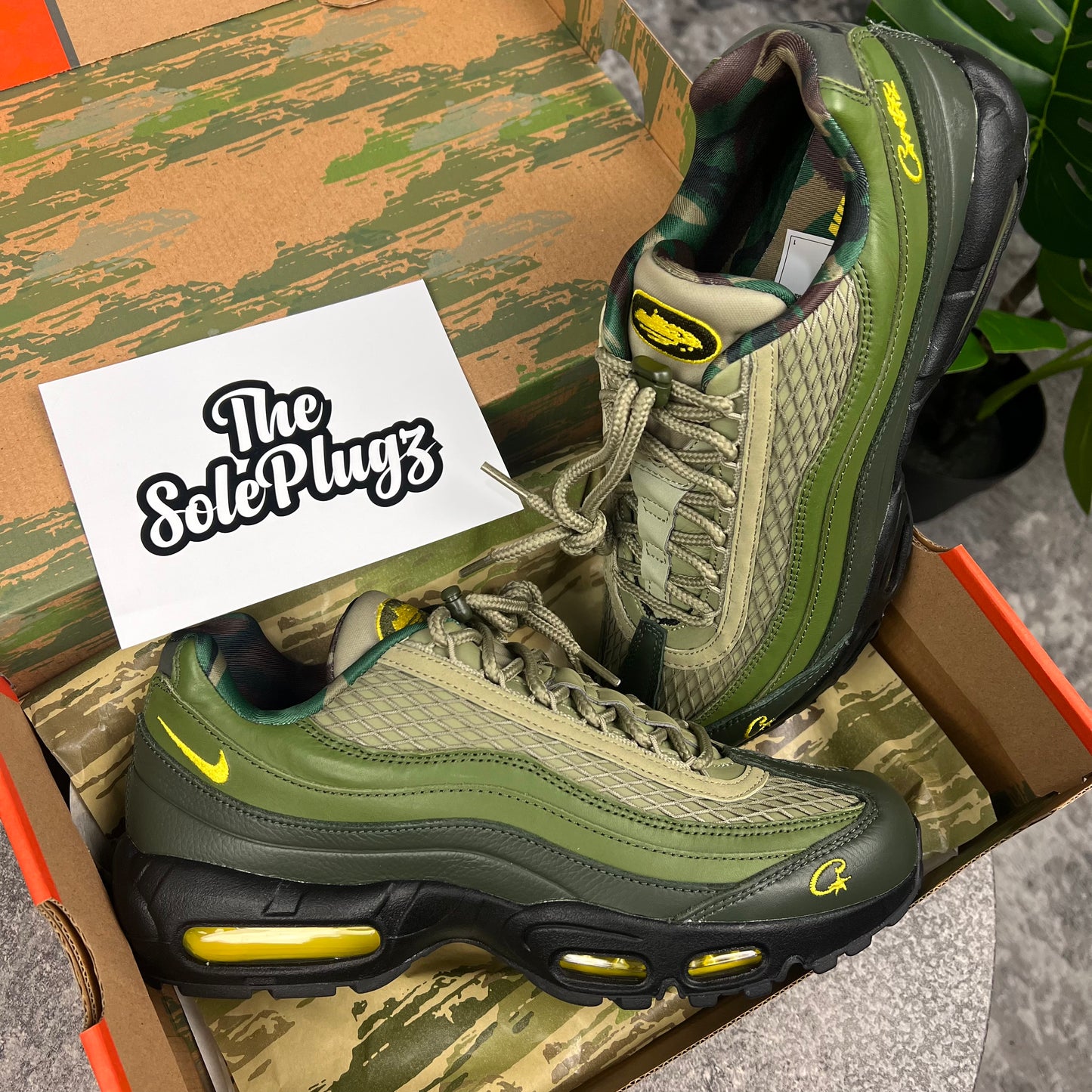 CORTEIZ X AIR MAX 95 SP 'RULES THE WORLD SEQUOIA' – TheSolePlugz