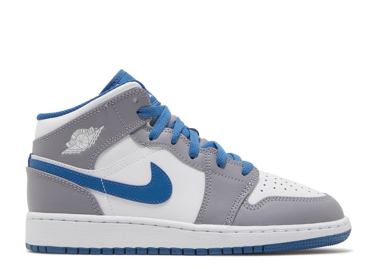 Air Jordan 1 Mid ‘True Blue’ GS